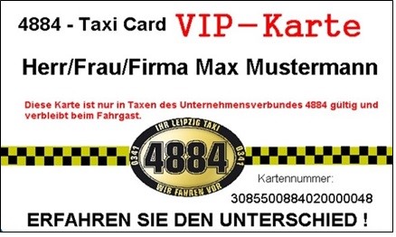 Die 4884 VIP-Karte